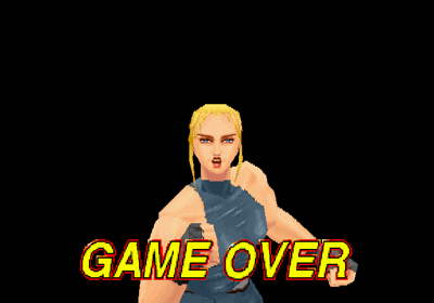 Virtua Fighter Remix - Screenshot - Game Over