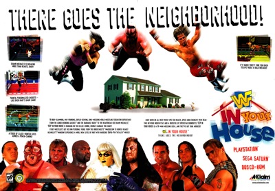 WWF In Your House - Advertisement Flyer - Front Image
