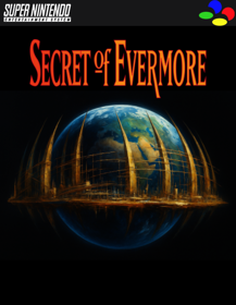 Secret of Evermore - Fanart - Box - Front