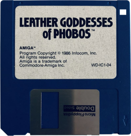 Leather Goddesses of Phobos - Disc Image