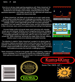 Mario Adventure - Box - Back