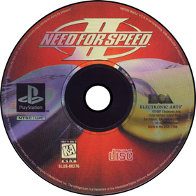 Need for Speed II - Disc Image