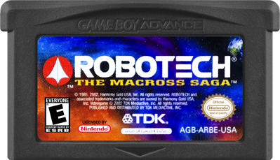 Robotech: The Macross Saga - Cart - Front Image