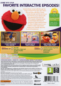 Kinect Sesame Street TV - Box - Back