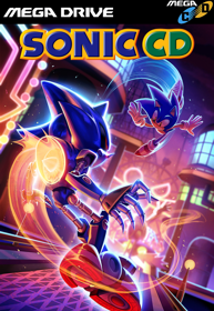 Sonic CD - Fanart - Box - Front