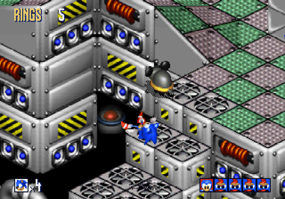 Sonic 3D Blast - Screenshot - Gameplay