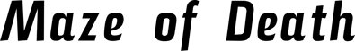 Maze of Death - Clear Logo