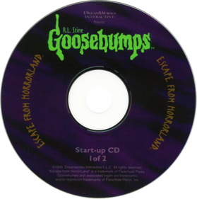 Goosebumps: Escape from Horrorland - Disc