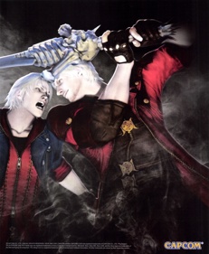 Devil May Cry 4 - Advertisement Flyer - Front