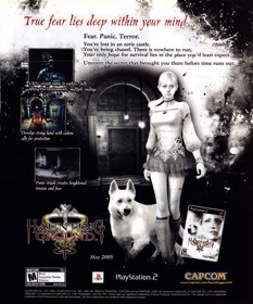 Haunting Ground - Advertisement Flyer - Front