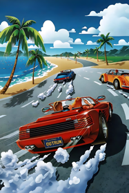 OutRun 3D - Poster