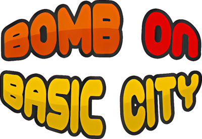 Bomb on Basic City - Clear Logo