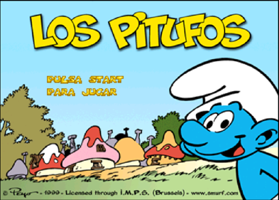 The Smurfs - Screenshot - Game Title