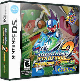 Mega Man Star Force 2: Zerker x Ninja - Box - 3D Image