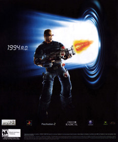 TimeSplitters: Future Perfect - Advertisement Flyer - Front