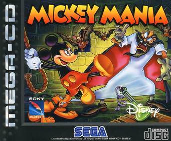 Mickey Mania: The Timeless Adventures of Mickey Mouse - Box - Front Image