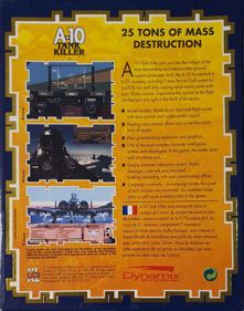 A-10 Tank Killer - Box - Back