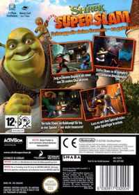Shrek: SuperSlam - Box - Back