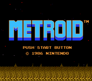 Metroid - Screenshot - Game Title Image