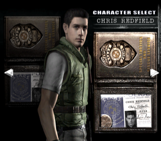 Resident Evil - Screenshot - Game Select