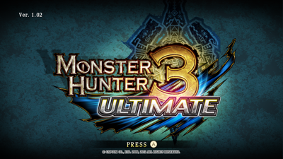 Monster Hunter 3 Ultimate - Screenshot - Game Title