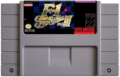 F-1 Grand Prix: Part III - Fanart - Cart - Front