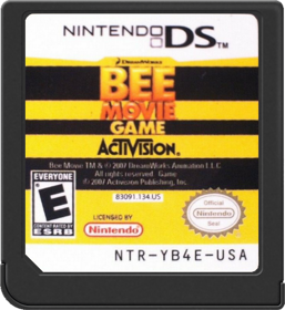Bee Movie Game - Cart - Front Image