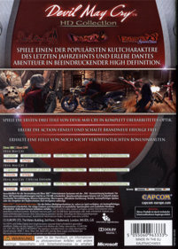 Devil May Cry HD Collection - Box - Back