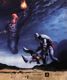 God of War - Advertisement Flyer - Front
