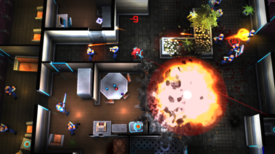 Neon Chrome - Screenshot - Gameplay