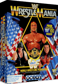 WWF WrestleMania - Box - 3D Image