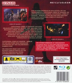 Castlevania: Lords of Shadow Collection - Box - Back