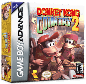 Donkey Kong Country 2 - Box - 3D