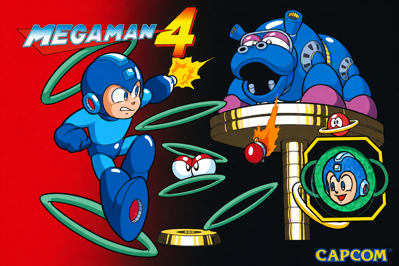 Mega Man 4 - Fanart - Background