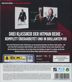 Hitman HD Trilogy - Box - Back