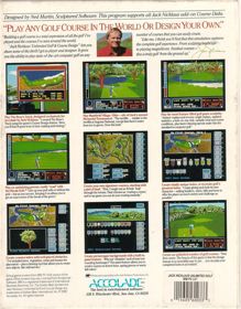 Jack Nicklaus' Unlimited Golf & Course Design - Box - Back