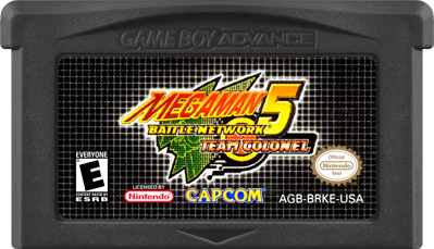 Mega Man Battle Network 5: Team Colonel - Cart - Front Image