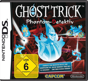 Ghost Trick: Phantom Detective - Box - Front - Reconstructed