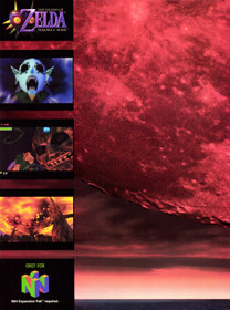 The Legend of Zelda: Majora's Mask - Advertisement Flyer - Front