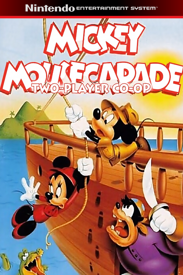 Mickey Mousecapade: Two-Player Co-op