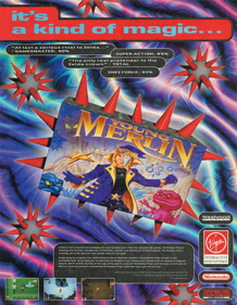 Young Merlin - Advertisement Flyer - Front