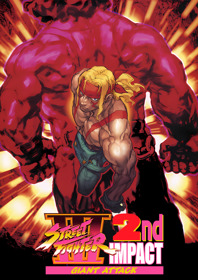 Street Fighter III 2nd Impact: Giant Attack - Fanart - Box - Front
