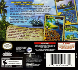 Jewels of the Tropical Lost Island - Box - Back