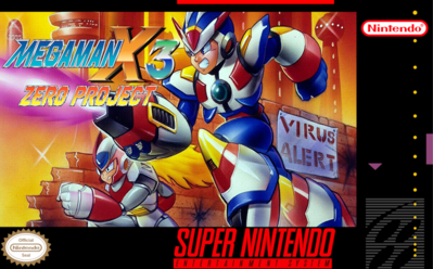 Mega Man X3: Zero Project - Fanart - Box - Front