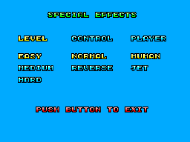 Space Harrier - Screenshot - Game Select