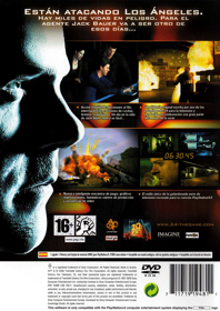 24: The Game - Box - Back