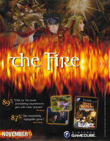 Fire Emblem: The Sacred Stones - Advertisement Flyer - Front