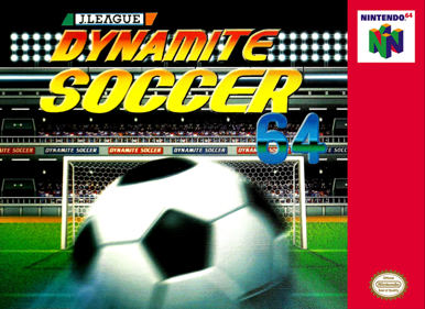 J.League Dynamite Soccer 64 - Fanart - Box - Front