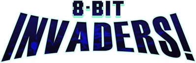 8-Bit Invaders! - Clear Logo Image