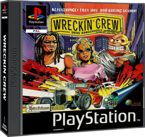 Wreckin Crew: Drive Dangerously - Box - 3D Image